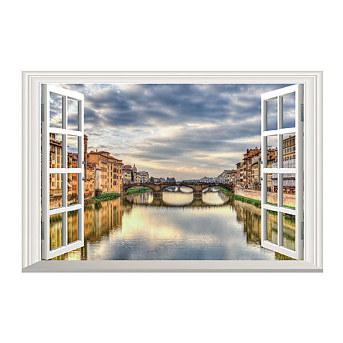Landscape Wall Stickers 3D Wall Stickers Decorative Wall Stickers, PVC Home Decoration Wall Decal Wall Decoration 1pc 5838cm
Landscape Wall Stickers 3D Wall Stickers Decorative Wall Stickers, PVC Home Decoration Wall Decal Wall Decoration 1pc 5838cm