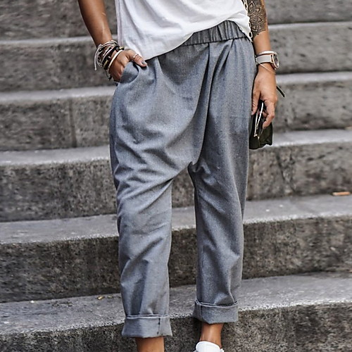 Women's Active Basic Street Dailywear WorkWear Chinos Pants Solid Colored Classic Black Blue Khaki Green Gray
Women's Active Basic Street Dailywear WorkWear Chinos Pants Solid Colored Classic Black Blue Khaki Green Gray