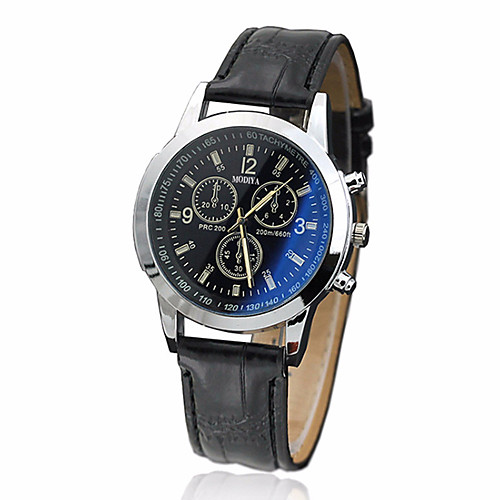 Men's Dress Watch Quartz Stylish Leather Black / Brown Cute New Design Casual Watch Analog - Digital Casual Fashion - Black Blue Brown One Year Battery Life
Men's Dress Watch Quartz Stylish Leather Black / Brown Cute New Design Casual Watch Analog - Digital Casual Fashion - Black Blue Brown One Year Battery Life