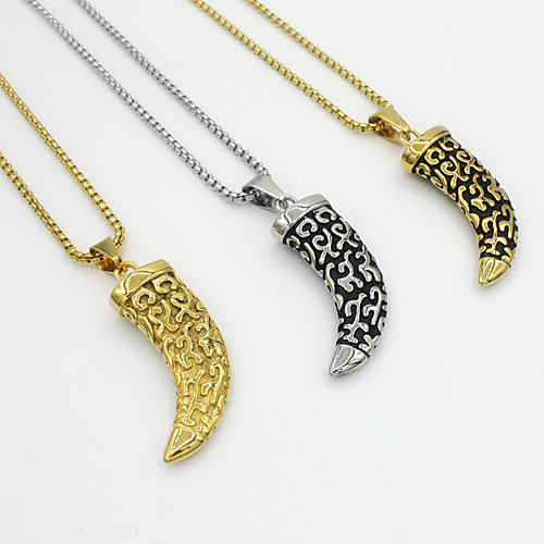 Men's Necklace Statement Unique Design Trendy Fashion Titanium Steel Black Gold Silver 60 cm Necklace Jewelry 1pc For Party Evening Sport Street
Men's Necklace Statement Unique Design Trendy Fashion Titanium Steel Black Gold Silver 60 cm Necklace Jewelry 1pc For Party Evening Sport Street
