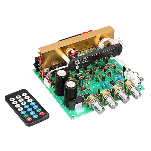 

Bluetooth Amplifier Board Digital Audio Stereo Hi-Fi 18-26 V 2.1 Adapters 20-30000 Hz for Car Home Theater Speakers DIY