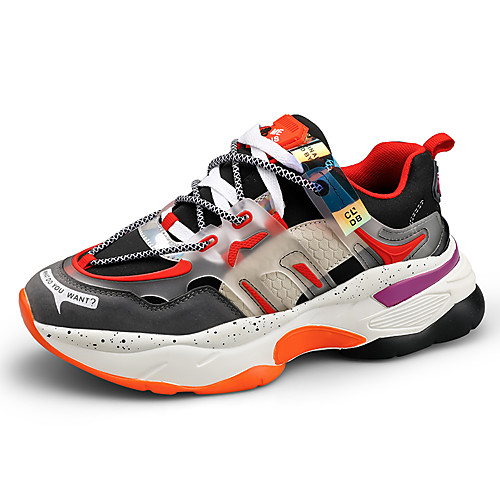 Men's Fall / Spring & Summer Sporty / Casual Daily Outdoor Trainers / Athletic Shoes Running Shoes / Walking Shoes Microfiber Breathable Non-slipping Shock Absorbing Black / Red / Black / Yellow
Men's Fall / Spring & Summer Sporty / Casual Daily Outdoor Trainers / Athletic Shoes Running Shoes / Walking Shoes Microfiber Breathable Non-slipping Shock Absorbing Black / Red / Black / Yellow