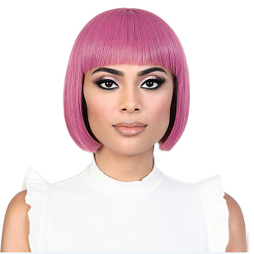 Synthetic Wig Straight Halloween Christmas Short Bob Wig Pink Short Lake Blue Pink Synthetic Hair 12 inch Women's Cute Simple Best Quality Blue Pink hairjoy
Synthetic Wig Straight Halloween Christmas Short Bob Wig Pink Short Lake Blue Pink Synthetic Hair 12 inch Women's Cute Simple Best Quality Blue Pink hairjoy