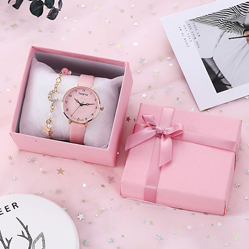 Women's Quartz Watches New Arrival Fashion PU Leather Quartz Blushing Pink Blue White Chronograph New Design Casual Watch 1 set Analog
Women's Quartz Watches New Arrival Fashion PU Leather Quartz Blushing Pink Blue White Chronograph New Design Casual Watch 1 set Analog