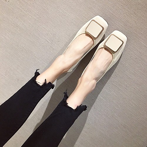 Women's Loafers & Slip-Ons Summer Flat Heel Square Toe Daily Satin Black / Red / Pink
Women's Loafers & Slip-Ons Summer Flat Heel Square Toe Daily Satin Black / Red / Pink