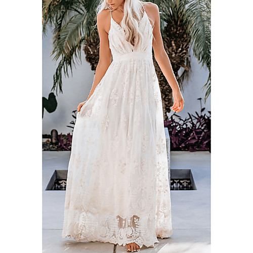 Women's Sheath Dress - Sleeveless Solid Color Summer Elegant 2020 White Light Blue S M L XL
Women's Sheath Dress - Sleeveless Solid Color Summer Elegant 2020 White Light Blue S M L XL