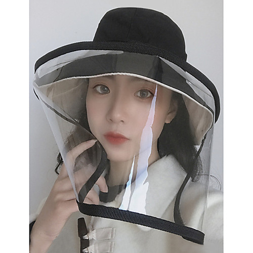 Women's Protective Hat Anti Fog Dustproof Removable Windproof Anti-Dust Anti Spit PU Polyester Outdoor - Solid Colored All Seasons Black
Women's Protective Hat Anti Fog Dustproof Removable Windproof Anti-Dust Anti Spit PU Polyester Outdoor - Solid Colored All Seasons Black
