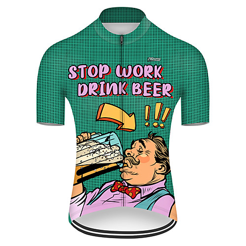 21Grams Men's Short Sleeve Cycling Jersey Polyester Green / Yellow Polka Dot Oktoberfest Beer Bike Jersey Top Mountain Bike MTB Road Bike Cycling Breathable Quick Dry Ultraviolet Resistant Sports
21Grams Men's Short Sleeve Cycling Jersey Polyester Green / Yellow Polka Dot Oktoberfest Beer Bike Jersey Top Mountain Bike MTB Road Bike Cycling Breathable Quick Dry Ultraviolet Resistant Sports