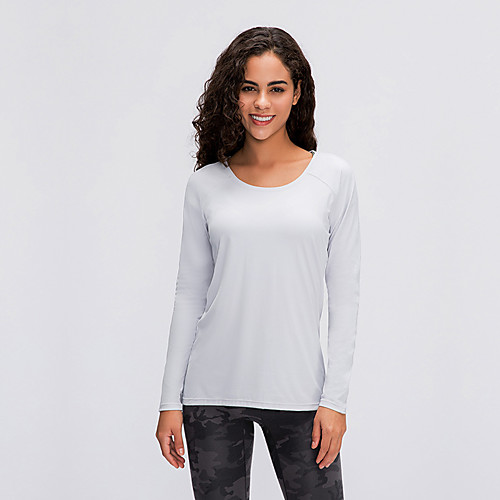 Women's Yoga Top Fashion Dark Pink Black Red Pink Green Elastane Running Fitness Gym Workout Tee / T-shirt Long Sleeve Sport Activewear Breathable Quick Dry Comfortable Stretchy
Women's Yoga Top Fashion Dark Pink Black Red Pink Green Elastane Running Fitness Gym Workout Tee / T-shirt Long Sleeve Sport Activewear Breathable Quick Dry Comfortable Stretchy