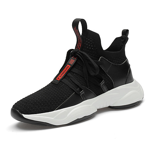 Men's Summer Sporty Athletic Trainers / Athletic Shoes Running Shoes PU / Tissage Volant Non-slipping Black / Red / White / Blue
Men's Summer Sporty Athletic Trainers / Athletic Shoes Running Shoes PU / Tissage Volant Non-slipping Black / Red / White / Blue