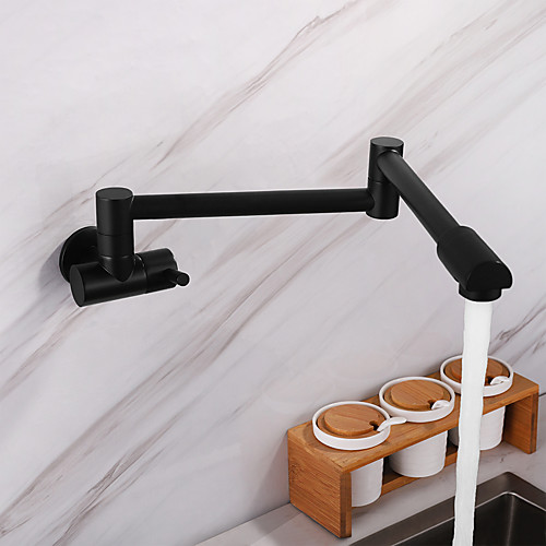 Kitchen faucet - Single Handle One Hole Painted Finishes Pull-out / Pull-down / Standard Spout / Pot Filler Wall Mounted Contemporary
Kitchen faucet - Single Handle One Hole Painted Finishes Pull-out / Pull-down / Standard Spout / Pot Filler Wall Mounted Contemporary