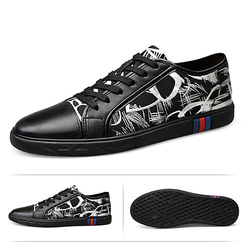 Men's Summer Casual Daily Sneakers PU Non-slipping Black / Brown / Gray Color Block
Men's Summer Casual Daily Sneakers PU Non-slipping Black / Brown / Gray Color Block
