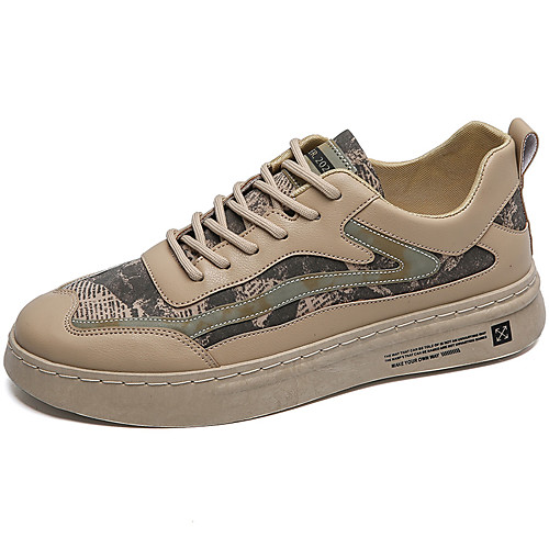 Men's Summer Casual / Preppy Daily Outdoor Sneakers PU Non-slipping Wear Proof White / Black / Khaki
Men's Summer Casual / Preppy Daily Outdoor Sneakers PU Non-slipping Wear Proof White / Black / Khaki