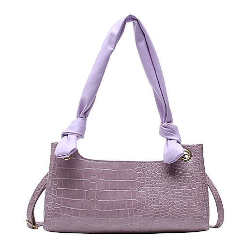 Women's Polyester / PU Top Handle Bag 2020 Solid Color White / Black / Purple
Women's Polyester / PU Top Handle Bag 2020 Solid Color White / Black / Purple