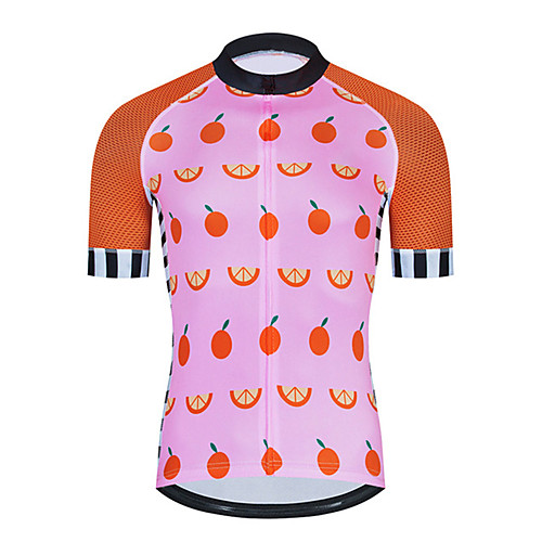21Grams Men's Short Sleeve Cycling Jersey Rose Red Bike Jersey Top Mountain Bike MTB Road Bike Cycling UV Resistant Breathable Quick Dry Sports Clothing Apparel / Stretchy
21Grams Men's Short Sleeve Cycling Jersey Rose Red Bike Jersey Top Mountain Bike MTB Road Bike Cycling UV Resistant Breathable Quick Dry Sports Clothing Apparel / Stretchy