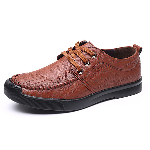 Men's Fall Casual / British Daily Party & Evening Oxfords Leather Breathable Non-slipping Wear Proof Black / Brown
Men's Fall Casual / British Daily Party & Evening Oxfords Leather Breathable Non-slipping Wear Proof Black / Brown