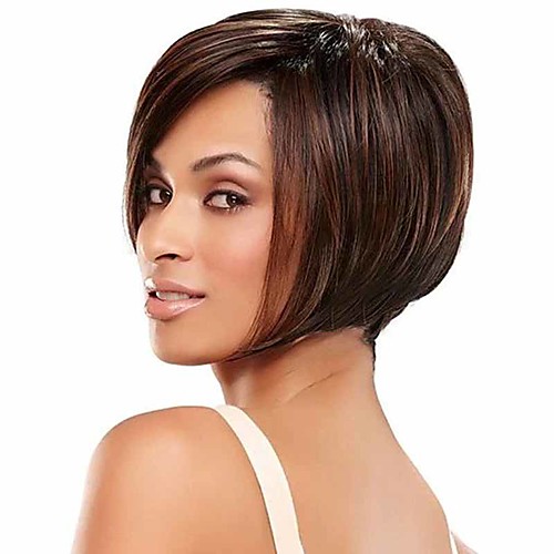 Synthetic Wig Straight Matte Bob Wig Short sepia Synthetic Hair 14 inch Women's Easy dressing Best Quality Comfortable Brown
Synthetic Wig Straight Matte Bob Wig Short sepia Synthetic Hair 14 inch Women's Easy dressing Best Quality Comfortable Brown