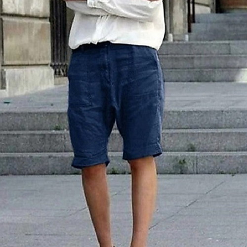 Women's Basic Loose Shorts Pants - Solid Colored Wine Blue Green S / M / L
Women's Basic Loose Shorts Pants - Solid Colored Wine Blue Green S / M / L