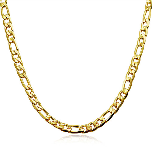 Chain Necklace Chains Casual / Sporty Rock Hip Hop Chrome Gold Silver 45.72 cm Necklace Jewelry For Halloween Street Festival
Chain Necklace Chains Casual / Sporty Rock Hip Hop Chrome Gold Silver 45.72 cm Necklace Jewelry For Halloween Street Festival