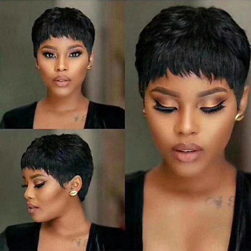 Synthetic Wig Straight Short Bob Wig Short Black Synthetic Hair 6 inch Women's Women Easy dressing Cool Black
Synthetic Wig Straight Short Bob Wig Short Black Synthetic Hair 6 inch Women's Women Easy dressing Cool Black