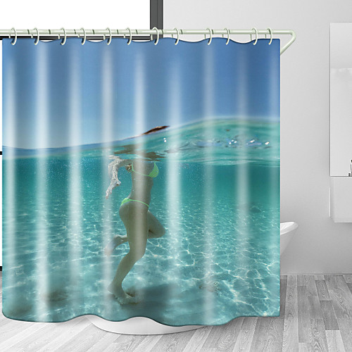 Sea Water Beach Beauty Digital Print Waterproof Fabric Shower Curtain for Bathroom Home Decor Covered Bathtub Curtains Liner Includes with Hooks
Sea Water Beach Beauty Digital Print Waterproof Fabric Shower Curtain for Bathroom Home Decor Covered Bathtub Curtains Liner Includes with Hooks
