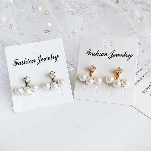 Women's Earrings Holiday Wedding Birthday Romantic Earrings Jewelry Gold / Silver For Date Street Festival 1 Pair
Women's Earrings Holiday Wedding Birthday Romantic Earrings Jewelry Gold / Silver For Date Street Festival 1 Pair