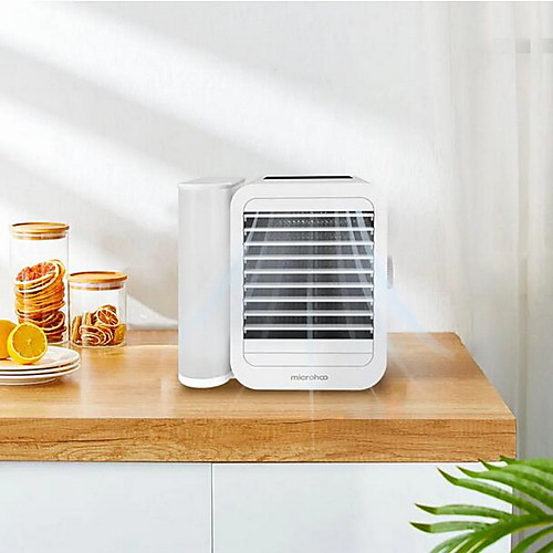 MICROHOO 6W 1000ml Water Capacity White Mini Air Conditioner From Xiaomi Youpin Touch Screen Adjustment Energy Saving Low Noise
MICROHOO 6W 1000ml Water Capacity White Mini Air Conditioner From Xiaomi Youpin Touch Screen Adjustment Energy Saving Low Noise