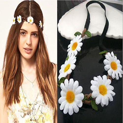 Fabric Hair Accessory with Flower / Gore 1 Piece Wedding / Casual Headpiece
Fabric Hair Accessory with Flower / Gore 1 Piece Wedding / Casual Headpiece