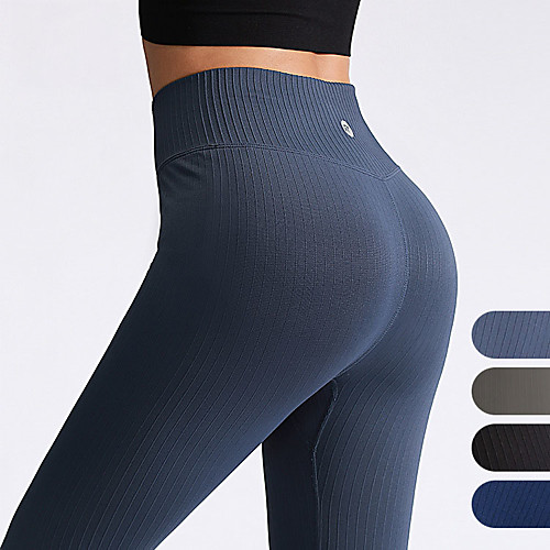 Women's High Waist Yoga Pants Solid Color Black Dark Blue Gray Light Blue Running Fitness Gym Workout Tights Leggings Sport Activewear Quick Dry Butt Lift Tummy Control High Elasticity Skinny
Women's High Waist Yoga Pants Solid Color Black Dark Blue Gray Light Blue Running Fitness Gym Workout Tights Leggings Sport Activewear Quick Dry Butt Lift Tummy Control High Elasticity Skinny