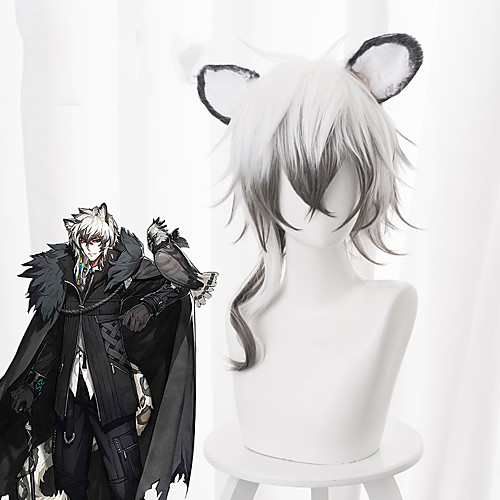 Arknights Cosplay Wigs Men's Asymmetrical 20 inch Heat Resistant Fiber Curly White White Anime
Arknights Cosplay Wigs Men's Asymmetrical 20 inch Heat Resistant Fiber Curly White White Anime