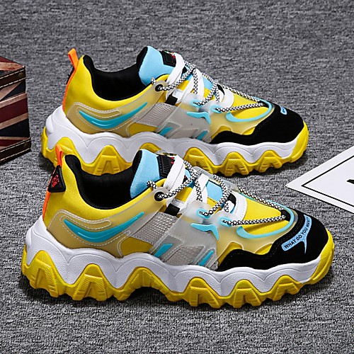 Men's Summer Outdoor Trainers / Athletic Shoes PU Non-slipping Black / Yellow / Green
Men's Summer Outdoor Trainers / Athletic Shoes PU Non-slipping Black / Yellow / Green