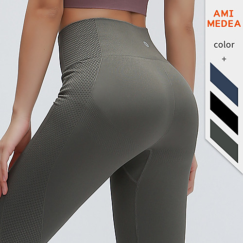 Women's High Waist Yoga Pants Black Green Blue Running Fitness Gym Workout Tights Leggings Sport Activewear Breathable Tummy Control Butt Lift Moisture Wicking High Elasticity Skinny
Women's High Waist Yoga Pants Black Green Blue Running Fitness Gym Workout Tights Leggings Sport Activewear Breathable Tummy Control Butt Lift Moisture Wicking High Elasticity Skinny