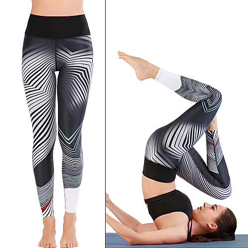 Women's High Waist Yoga Pants Print Black Running Fitness Gym Workout Tights Leggings Sport Activewear Quick Dry Butt Lift Tummy Control Stretchy Skinny
Women's High Waist Yoga Pants Print Black Running Fitness Gym Workout Tights Leggings Sport Activewear Quick Dry Butt Lift Tummy Control Stretchy Skinny