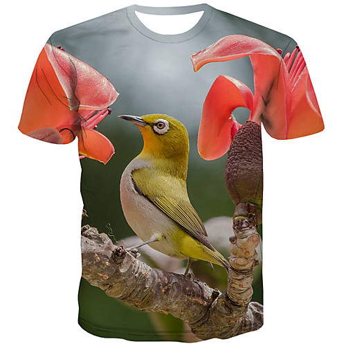 Men's Plus Size 3D Print T-shirt Street chic Daily Round Neck Rainbow / Short Sleeve
Men's Plus Size 3D Print T-shirt Street chic Daily Round Neck Rainbow / Short Sleeve