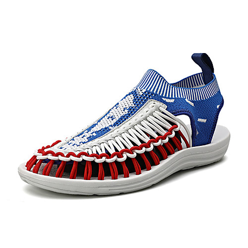 Men's Spring / Summer Casual / Beach Daily Outdoor Sandals Elastic Fabric Breathable Non-slipping Wear Proof Black / Red / Almond / White / Blue
Men's Spring / Summer Casual / Beach Daily Outdoor Sandals Elastic Fabric Breathable Non-slipping Wear Proof Black / Red / Almond / White / Blue