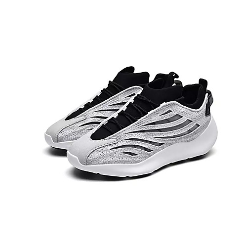 Men's Summer Sporty Athletic Trainers / Athletic Shoes Running Shoes Elastic Fabric / Tissage Volant Non-slipping White / Black / Orange
Men's Summer Sporty Athletic Trainers / Athletic Shoes Running Shoes Elastic Fabric / Tissage Volant Non-slipping White / Black / Orange