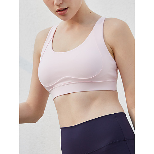 Women's Sports Bra Medium Support Cross Back Removable Pad Fashion Pink Dark Green Yoga Running Fitness Bra Top Sport Activewear Breathable Comfort Quick Dry Freedom Stretchy
Women's Sports Bra Medium Support Cross Back Removable Pad Fashion Pink Dark Green Yoga Running Fitness Bra Top Sport Activewear Breathable Comfort Quick Dry Freedom Stretchy