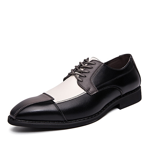 Men's Spring / Summer Business / British Party & Evening Office & Career Oxfords Walking Shoes Faux Leather Non-slipping Wear Proof Light Brown / Blue / Gray Color Block
Men's Spring / Summer Business / British Party & Evening Office & Career Oxfords Walking Shoes Faux Leather Non-slipping Wear Proof Light Brown / Blue / Gray Color Block