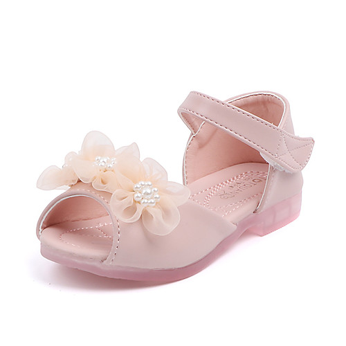 Girls' Comfort PU Sandals Toddler(9m-4ys) / Little Kids(4-7ys) Flower Pink / Beige Spring / Summer
Girls' Comfort PU Sandals Toddler(9m-4ys) / Little Kids(4-7ys) Flower Pink / Beige Spring / Summer