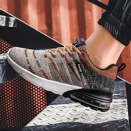 Men's Spring & Summer Classic Daily Trainers / Athletic Shoes Running Shoes Mesh Khaki / White / Black
Men's Spring & Summer Classic Daily Trainers / Athletic Shoes Running Shoes Mesh Khaki / White / Black