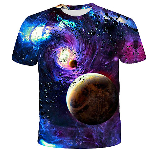 Men's 3D Cartoon Fantastic Beasts Print T-shirt Street chic Exaggerated Daily Holiday Round Neck Rainbow / Short Sleeve
Men's 3D Cartoon Fantastic Beasts Print T-shirt Street chic Exaggerated Daily Holiday Round Neck Rainbow / Short Sleeve