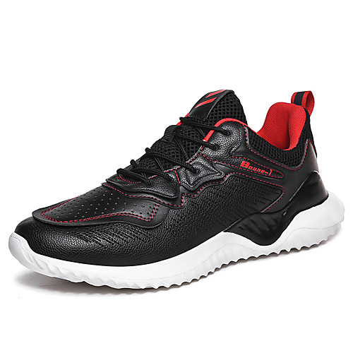 Men's Spring & Summer Sporty Athletic Trainers / Athletic Shoes Running Shoes PU Non-slipping Black / Red / Black / Black / Blue
Men's Spring & Summer Sporty Athletic Trainers / Athletic Shoes Running Shoes PU Non-slipping Black / Red / Black / Black / Blue