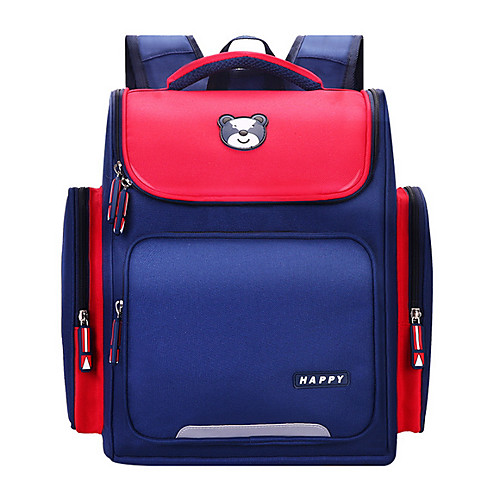Large Capacity Oxford Cloth Zipper School Bag Color Block School Red / Blushing Pink / Fuchsia
Large Capacity Oxford Cloth Zipper School Bag Color Block School Red / Blushing Pink / Fuchsia