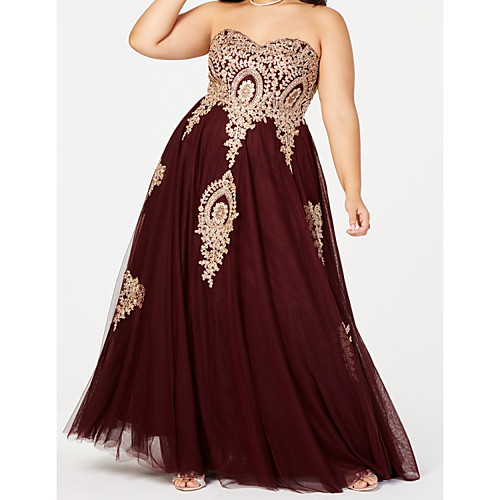 A-Line Elegant Plus Size Wedding Guest Formal Evening Dress Sweetheart Neckline Sleeveless Floor Length Tulle with Pleats Beading 2020
A-Line Elegant Plus Size Wedding Guest Formal Evening Dress Sweetheart Neckline Sleeveless Floor Length Tulle with Pleats Beading 2020