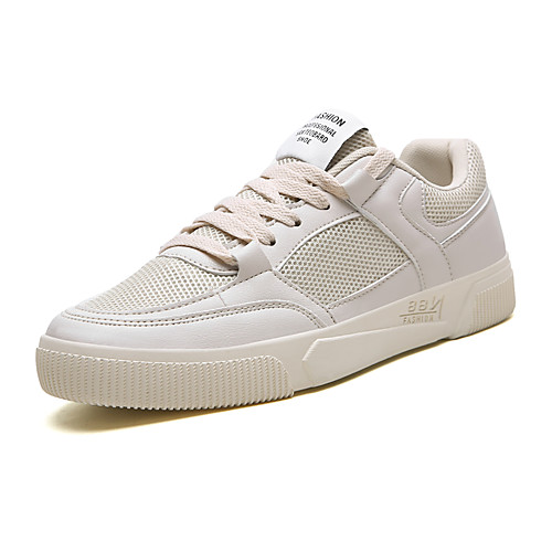 Men's Fall / Spring & Summer Sporty / Casual Daily Outdoor Sneakers Running Shoes / Walking Shoes Mesh Breathable Non-slipping Shock Absorbing White / Black / Beige Color Block
Men's Fall / Spring & Summer Sporty / Casual Daily Outdoor Sneakers Running Shoes / Walking Shoes Mesh Breathable Non-slipping Shock Absorbing White / Black / Beige Color Block
