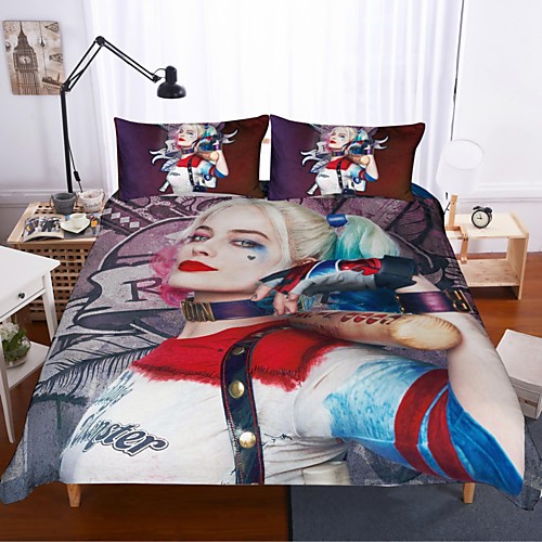 Home Textiles 3D Bedding Set Duvet Cover with Pillowcase 2/3pcs Bedroom Duvet Cover Sets Bedding suicide squad
Home Textiles 3D Bedding Set Duvet Cover with Pillowcase 2/3pcs Bedroom Duvet Cover Sets Bedding suicide squad