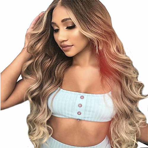 Synthetic Wig Matte Body Wave Middle Part Wig Very Long Light Brown Synthetic Hair 26 inch Women's Fashionable Design Sexy Lady Ombre Hair Brown
Synthetic Wig Matte Body Wave Middle Part Wig Very Long Light Brown Synthetic Hair 26 inch Women's Fashionable Design Sexy Lady Ombre Hair Brown