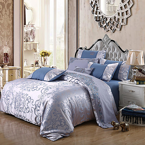 Double all-european Satin Satin bed linen 4-piece jacquard bed linen wedding cotton bedding
Double all-european Satin Satin bed linen 4-piece jacquard bed linen wedding cotton bedding