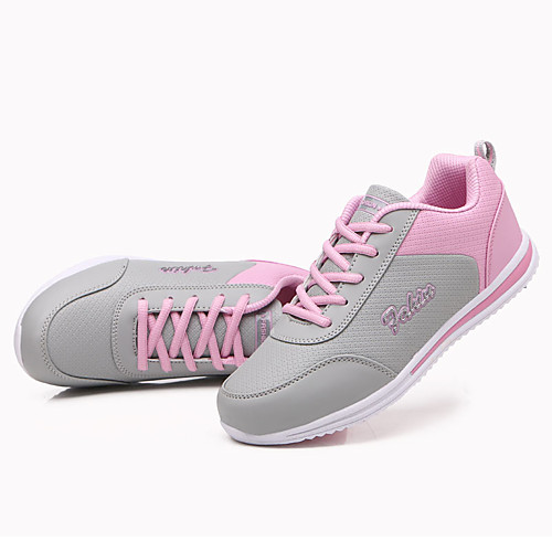 Women's Trainers / Athletic Shoes Spring & Summer Flat Heel Round Toe Sporty Athletic Color Block PU Running Shoes Black / Pink / Blue
Women's Trainers / Athletic Shoes Spring & Summer Flat Heel Round Toe Sporty Athletic Color Block PU Running Shoes Black / Pink / Blue