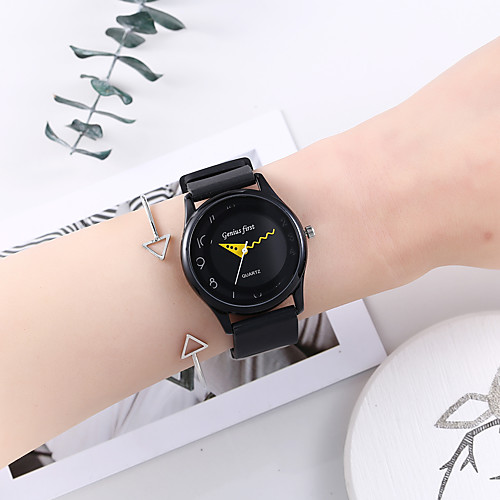 Women's Quartz Watches New Arrival Fashion Black Silicone Chinese Quartz Black Chronograph Creative New Design 2 Piece Analog One Year Battery Life
Women's Quartz Watches New Arrival Fashion Black Silicone Chinese Quartz Black Chronograph Creative New Design 2 Piece Analog One Year Battery Life